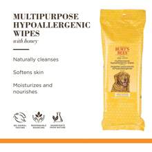 Toallitas húmedas multiusos totalmente naturales para perros de, 50 unidades - Toallitas para cachorros - Ver 10
