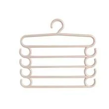 1/3pcs Creative Household Multi-Layer Storage Pants Rack, Colorful Multi-Function 5-Layer Towel Drying Rack,Spring,Minimalist,Summer Tops - Multicolor - View 10