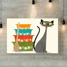 1 Pc Christmas , Valentine's Day, Wooden Framed Canvas Painting -  Thickness 2.25cm/0.9inch,Valentine's Day Decorations At Home,Valentine's Day,New Year,Home Gift Decoration, Room Decoration Aesthetic, Wall Decoration Art, Perfect Gift, Autumn And Winter Wall Decoration, Living Room Decoration, Bedroom Decoration, Kitchen Decoration, Entry Decoration, Bathroom Decoration, Direct Wall Painting, High Quality Wall Painting Poster