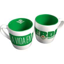 Real Betis Balompié Cốc hai tông màu Betis Balompié Dung tích lý tưởng để đựng cà phê, trà hoặc đồ uống pha chế và phù hợp với đồ uống nóng và lạnh - Cốc hai tông màu Betis Balompié có tay cầm tiện dụng ⚫ Giao hàng MIỄN PHÍ ✅ Giao hàng 24/48 giờ đến Tây Ban Nha (lục địa) - Nhiều màu - Xem 4