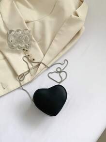 Bolsa ultra pequeña, bolso de mujer, cadena nicho, bolso de amor, monedero versátil cruzado para compras de mujeres, Día de San Valentín