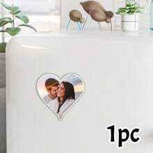 1/2 piezas de imanes personalizados para nevera de acrílico con foto, imanes de nevera personalizados, tamaño: 5 cm, 6 formas/estilos, imanes con foto, imanes de nevera lindos, imanes de nevera resistentes, multifuncionales, decorativos, antihongo, reutilizables, adorables, de alta calidad, coloridos, modernos, personalizados, únicos, regalos ideales para él, regalos ideales para ella, ella, novio, novia, papá, mamá, familia, amigos, hijo, hija, estudiantes escolares