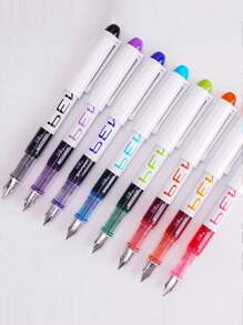 8 支中东风格彩色圆珠笔，大容量，适合考试、绘画、日记