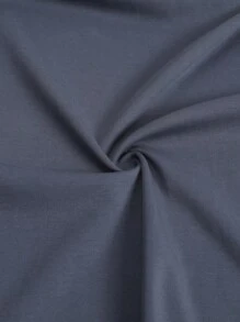 2pcs/Set Men Sleepwear Set, Long Sleeve Collared V-Neck Pocket Color Block Ice Silk Pajama Top And Classic Solid Color Comfortable Long Pants, Casual Fashionable Pajama Set For Men - Grey - View 9