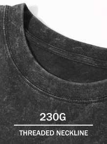 Buffy The Vampire Slayer Art Classic Printed T-Shirt,Personalized And Creative Printed Adult Men's T-Shirt, Washed T-Shirt, Summer Cotton Streetwear Top T-Shirt - 黑色 - 查看 3