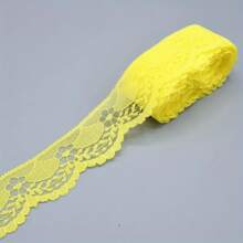 10 码/卷手工新娘扇形花边饰边、DIY 工艺品用品、礼盒装饰、花束包装 - 彩色 - 查看 14