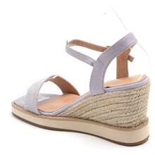 Summer Casual Versatile Simple Wedge Sandals - Purple - View 3