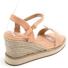 Summer Casual Versatile Simple Wedge Sandals - Orange - View 4