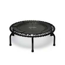 250 Workout Rebounder For Adults, 39" | ESSENTIAL | Mini Exercise Fitness Trampoline | Black - Black - View 1