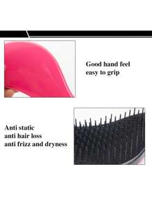 5pcs Children's Hair Comb, Anti Tangling Hair Massage Comb(Random Style) - Multicolor - View 9