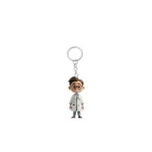 10pcs/1pc Minimalist Acrylic Medical Doctor Keychain, Gift For Healthcare Professionals, Includes Pendant Keyring For Women Car Accessories Bag Charm Backpack For School Cartoon