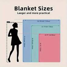 Cozy Star-Patterned Flannel Tow Blanket - Soft Warm And Reversible For Couch Bed Office And Camping - Versatile Gift For All Seasons