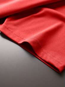 2021 Happy Lunar New Year Gift T-Shirt Oversized T-Shirt Women Tops Comfort T-Shirts Graphic Casual T-Shirt Funny Short Sleeve Top Short Sleeve Cotton Crewneck T-Shirt - Happy Lunar New Year Gift-red003 - 查看 2