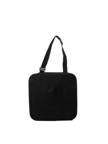 Large Capacity Car Trash Bin With Adjustable Strap Waterproof Foldable Car Trash Hanging Portable Car Trash Travel Storage Organizer