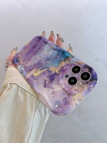 可爱蓝色大理石纹TPU防震时尚手机壳 1个 大理石纹TPU摄像头保护防震超薄可爱手机壳 兼容 11 12 13 13Pro Max 13Pro Max 14Pro Max 14Pro Max 15 15Pro 15Plus 15Pro Max 16 16Pro 16Plus 16Pro Max 17 17Air 17Pro 17Pro Max S25 S25 Plus S25 Ultra 兼容三星手机 防水防摔防刮 春季礼物 生日派对礼物 春季礼物 生日派对，国际版，非国内版 - 彩色 - 查看 5