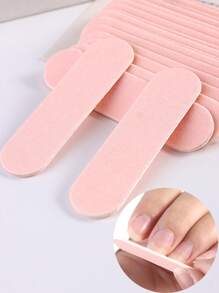 迷你美甲砂条清洁套装，10/20 件独立包装一次性指甲套装 - 迷你指甲锉，迷你指甲抛光机，美甲沙龙工作室用沙龙家用美甲棒 - 彩色 - 查看 3