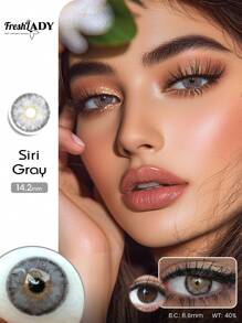 FRESH LADY 1 Pair Freshlady Contact Lens 2025 Collection 14.20mm Exotic Look Eye Contact Colored Contact Lenses For Wedding Valentine's Day Gifts 1 Year Disposable - 0 - View 8