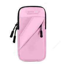 1 件手机臂带套、运动手机支架、钥匙卡夹、多功能腰包、迷你运动包、耳机线孔设计、反光防水面料、口袋跑步包、时尚腕包、户外装备包、手机袋、健身收纳袋、兼容 iPhone 和所有手机，适用于健身房跑步快走旅行徒步旅行骑行远足 - 彩色 - 查看 12