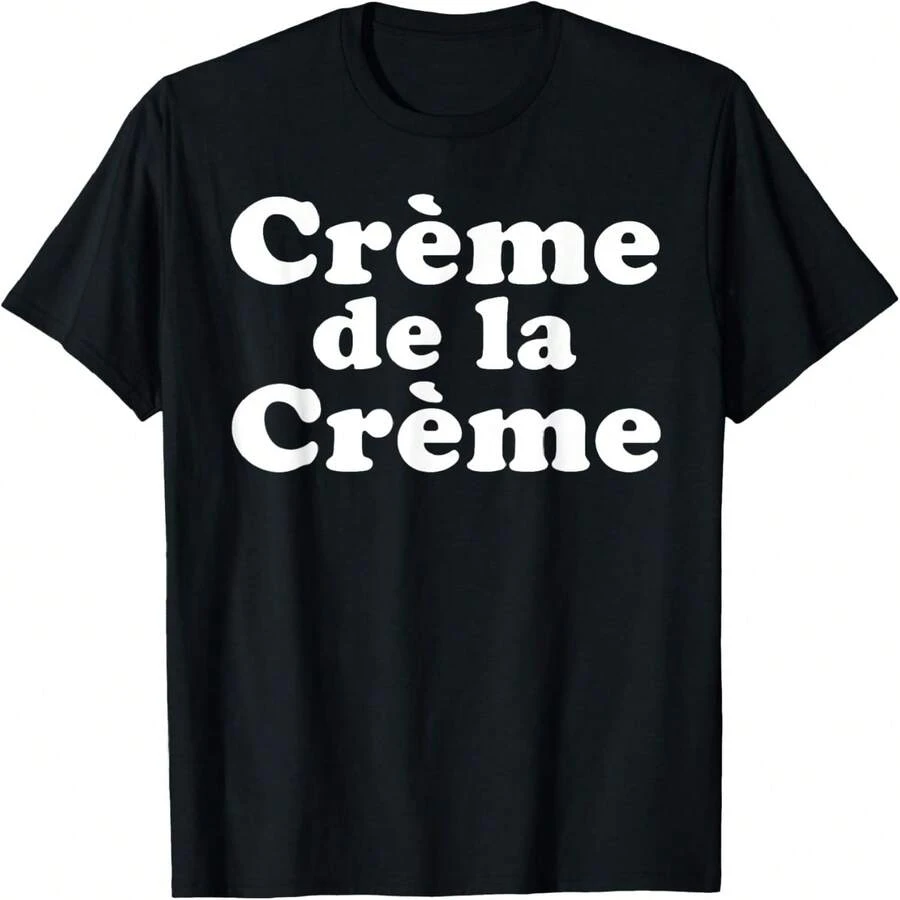 Creme De La Creme T-Shirt - Black - View 1