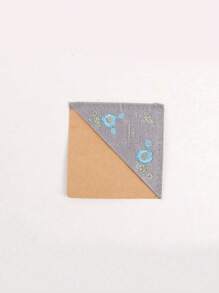 1 Miếng , Cá nhân hóa Tay Thêu Góc Dấu trang , 26 Tay Khâu Felt Góc Lá thư Dấu trang , Dễ thương Thêu Hoa Kẹp Sách Đối với Sách Đọc sách Người yêu Ý nghĩa Qủa tặng , Trở lại Trường , - Mùa đông - Xem 24