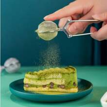 Baking Matcha Sieve, Cocoa Powder Small Sieve, Stainless Steel Powder Spreader, Ultrafine Mesh Strainer