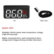 OBD2 digitaler Projektor Autovorauswandler Fahrtenschreiber Universal Autovorauswandler OBD2 Überhöhungswarnung Wassertemperatur Störungsalarm Kfz-Elektronik Zubehör
