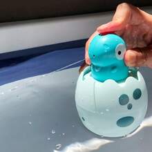 1 Set Of Children's Cute Dinosaur Spinning Suction Cup Bath Toys, Shower Sprinkler, Bathtub Water Play Toys For Boys And Girls, Interactive Bath Time Toy, Attract Kids To Love Bathing, Birthday Gift - Multicolor - View 16