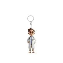 10pcs/1pc Minimalist Acrylic Medical Doctor Keychain, Gift For Healthcare Professionals, Includes Pendant Keyring For Women Car Accessories Bag Charm Backpack For School Cartoon
