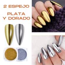 Nail Glitter Powder - Range 1 - With 4 Aurora 2 Mirror - View 4