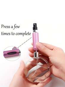 5ml-香水多种颜色组合旅行可再填充，香水可再填充瓶喷雾瓶分配器空液体容器，旅行必需品，多种颜色，迷你香水瓶，瓶喷雾瓶分配器迷你便携式空液体容器旅行旅行必需品旅行收纳袋适合海滩暑假返校