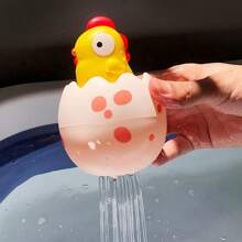 1 Set Of Children's Cute Dinosaur Spinning Suction Cup Bath Toys, Shower Sprinkler, Bathtub Water Play Toys For Boys And Girls, Interactive Bath Time Toy, Attract Kids To Love Bathing, Birthday Gift - Multicolor - View 13