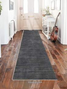 1pc 850g/㎡ Crystal Velvet Bohemian Style Long Carpet, Living Room/Bedroom Luxury Retro Abstract Area Rug, Non-Slip & Easy To Clean Bedside Rug Doormat