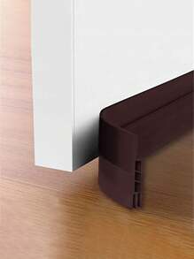 1 Meter Door Sweep Draft Stopper - 1pc Door Bottom Seal For Exterior & Interior Doors - Dust And Noise Insulation Weather Stripping Draft Guard Insulator,Door Bottom Sealing Strip, Wooden Door Sound Insulation Strip, Anti-Theft Door Room Door Wind Strip, Door Seam Sticker Strip, Door Toilet Door Bottom Strip