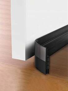 1 Meter Door Sweep Draft Stopper - 1pc Door Bottom Seal For Exterior & Interior Doors - Dust And Noise Insulation Weather Stripping Draft Guard Insulator,Door Bottom Sealing Strip, Wooden Door Sound Insulation Strip, Anti-Theft Door Room Door Wind Strip, Door Seam Sticker Strip, Door Toilet Door Bottom Strip