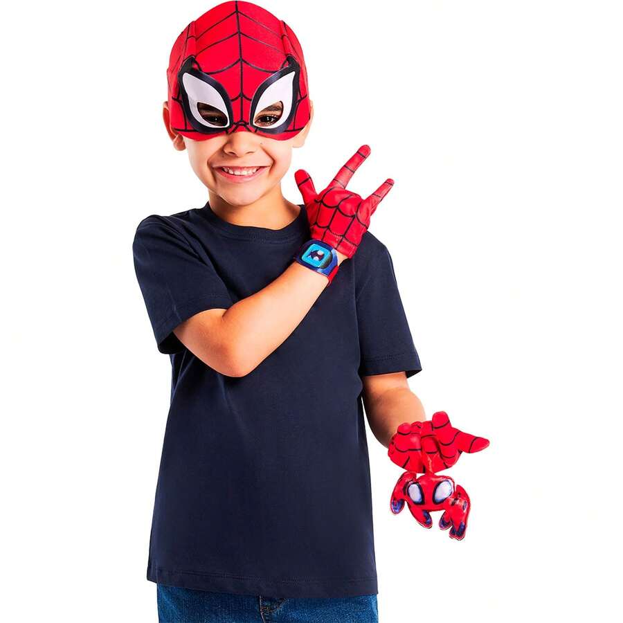 KIWI Spidey Kids Accessory Set - Officially Licensed   & Amazing Costume Accessories - Ideal Costume Accessory For Parties And Carnival - Spidey Accessory Set - Durable And Lightweight Material - Multicolor - View 1
