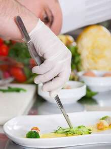 1个/2个/4个装不锈钢镊子，不锈钢长柄厨房镊子，不锈钢食品镊子，自助餐夹鱼骨镊子，烹饪夹厨房食品镊子 - 銀色 - 查看 2