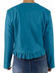 JOPHY & CO. JOPHY Y CÍA. Chaqueta corta de piel sintética para mujer (código 6716) - Octanio - Ver 5