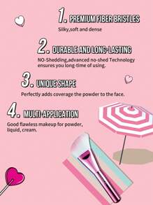 MISSLYN Bronze Contouring Powder & Brush Set, Bronze Contouring Powder, Matte Bronze Powder, High Pigmentation, Fine And Smooth Texture, With Mirror, Face Contouring Powder, Long-Lasting Makeup, Lightweight And Breathable, Easy To Blend - #1+Brush - View 5