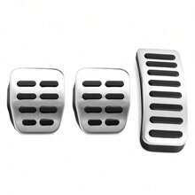Stainless Steel Car Gas Brake Pedals For Audi TT VW SEAT Golf 3 4 Polo 9N3 For SKODA Octavia Ibiza Fabia A1 A2 A3 GTI
