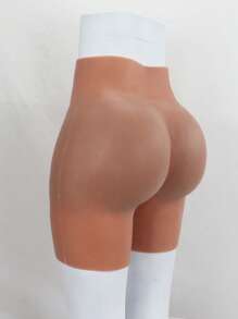Bestselling Fashionable Brown Silicone Butt Enhancing Shapewear Panty, Sexy Realistic Buttocks Design, 0.8-2cm Thick Soft Silicone For Enhancing Buttocks Contour