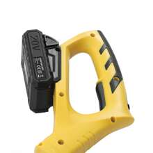 Rainaut Electric Rototiller Garden Cordless Tiller Soil Cultivator Tilling Rechargeable The Best Gift/Present For Family&Friends Happy Christmas - Yellow - View 10