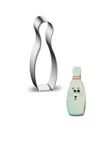 1pc Stainless Steel Sports Theme Cookie Cutter, For DIY Cakes T-Shirts, Baseball Hat, Bowling Ball, Baseball Glove - Cookie Cutters - View 5