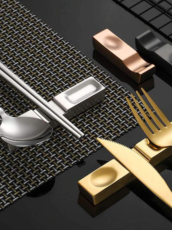 1 pezzo Portaposate in acciaio inossidabile, porta cucchiaio e forchetta multifunzione, disponibile in varie dimensioni e colori, porta bacchette, adatto per cucina domestica, tavolo da pranzo, sala da pranzo