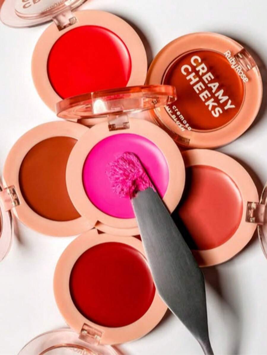 Creamy Cheeks BlushCreamy Pink Line Ruby Rose HBM02 - HONEY - View 1