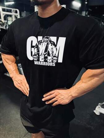 Camiseta para hombre Gym Warriors, Camiseta gráfica Muscle Power: Gym Warriors, Motivación para el entrenamiento: Camiseta Gym Warriors, Camiseta Gym Warriors: Estilo de entrenamiento, Gimnasio, Warriors, Camiseta para hombre, Camiseta estampada, Músculo, Ropa deportiva, Camiseta para entrenamiento, Motivación, Ropa de gimnasio