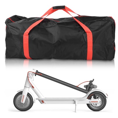1pc 100L Electric Scooter Storage Bag, Foldable Hand Carrying Bag With Reinforced Shoulder Strap, Waterproof Thickened Canvas Material, Large Duffel Tote Bag, Loading Bag, Weekender Bag, Lightweight Travel Storage Case, M365 Scooter Accessory, Portable Organizer, Load And Transportation Supplies, Ebag For Overnight Camping Traveling Commuting