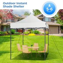 CAROMA Folding Gazebo 2x2 Waterproof, Stable, Winterproof Without Side Wall, Pop-Up Gazebo Party Tent, Sun Protection Garden Gazebo, Foldable Gazebo With Handbag (2 X 2 M Blue)