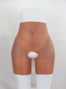 Bestselling Fashionable Brown Silicone Butt Enhancing Shapewear Panty, Sexy Realistic Buttocks Design, 0.8-2cm Thick Soft Silicone For Enhancing Buttocks Contour