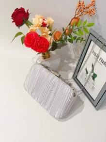Women Evening Bags - Silver - View 7