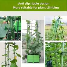 8 pezzi Tubo in plastica e acciaio da 1,1 cm, supporto da giardino per arrampicata delle piante, pergolato di supporto per fiori